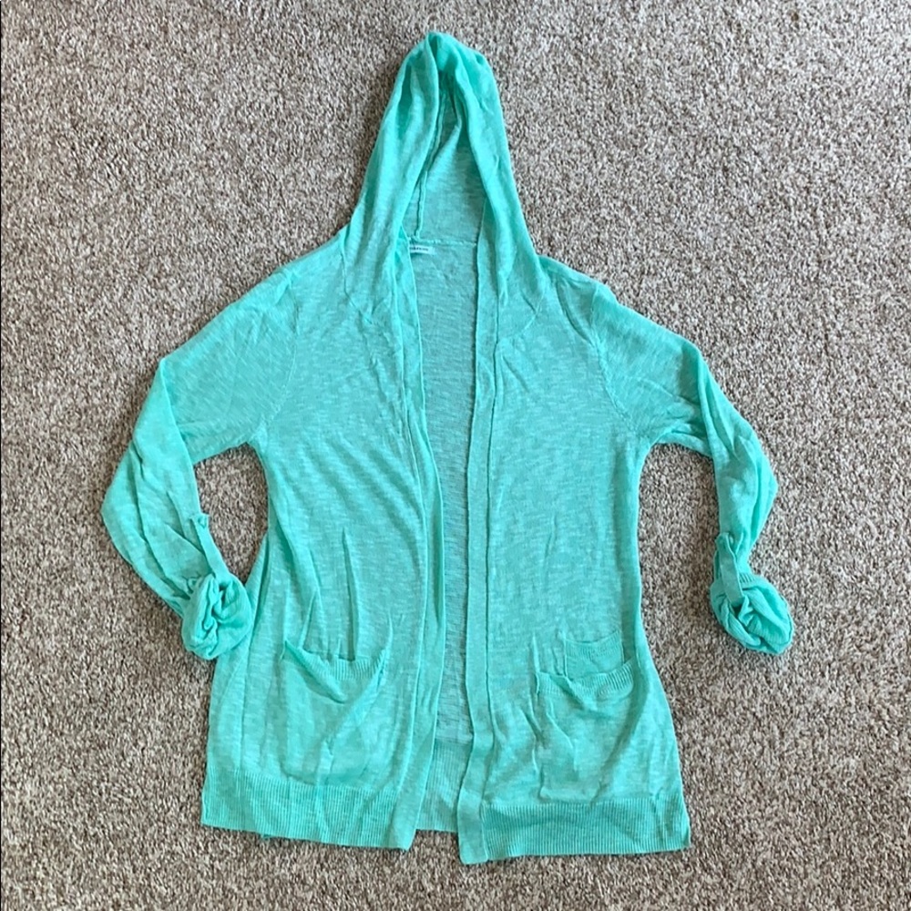 Maurice Mint Cardigan with good